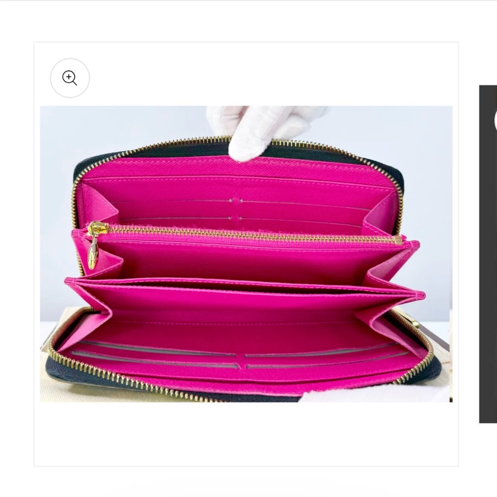 Authentic Louis Vuitton Takashi Murakami Black Multicolor  Zippy Wallet - Picture 12 of 16